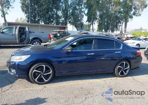 2015 Honda Accord Sport из США, поврежденный, VIN 1HGCR2F55FA253594